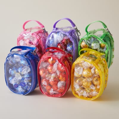 リンツ カラーポーチ 全6色 レッド ピンク イエロー ライトグリーン ブルー パープル