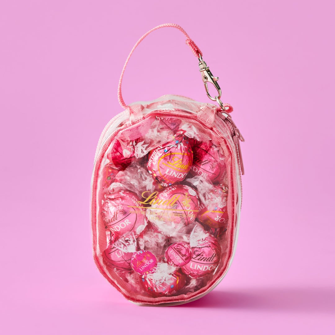 リンツ カラーポーチ ピンク