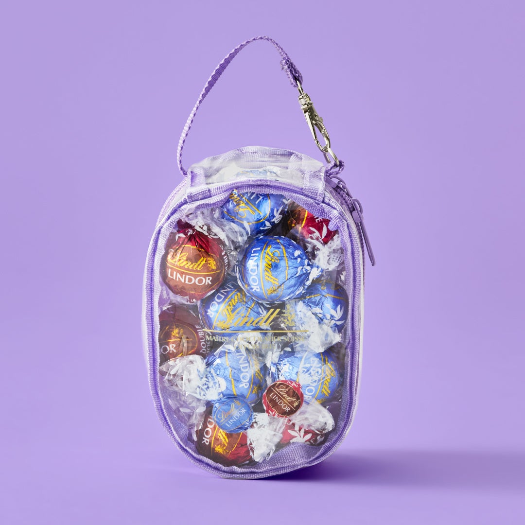 リンツ カラーポーチ パープル