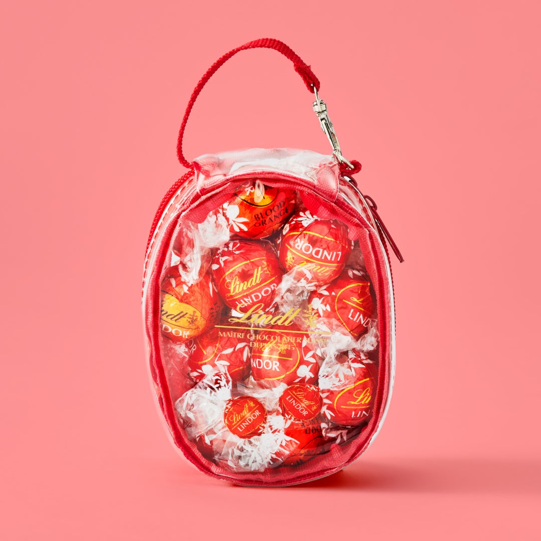 リンツ カラーポーチ レッド