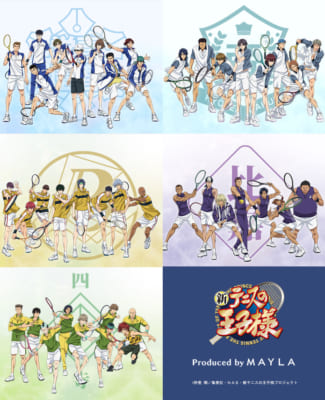 新テニスの王子様 アイコニック ラウンジウェア キービジュアル