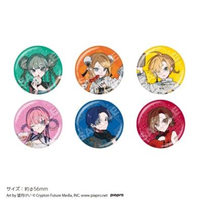 初音ミク ツリービレッジカフェ トレーディングホログラム缶バッジ