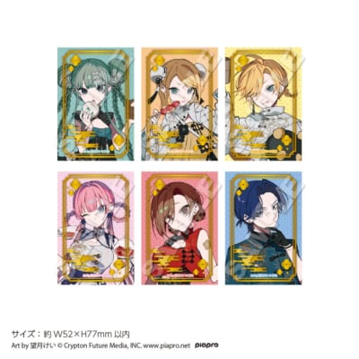 初音ミク ツリービレッジカフェ トレーディングキラキラスクエア缶バッジ