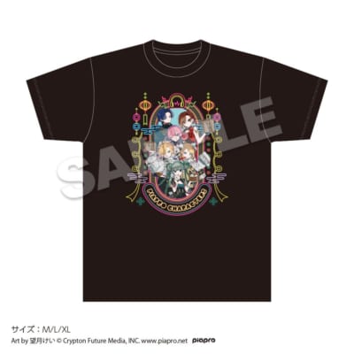 初音ミク ツリービレッジカフェ プリントTシャツ