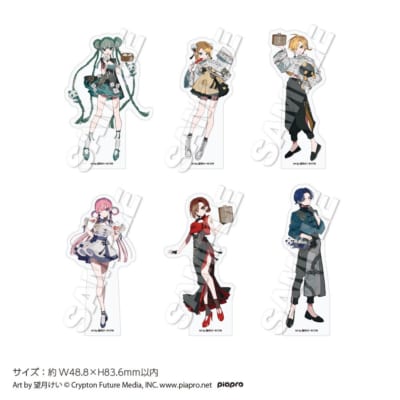 初音ミク ツリービレッジカフェ アクリルブロック