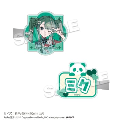 初音ミク ツリービレッジカフェ 前髪クリップセット