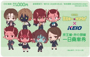 京王線・井の頭線一日乗車券