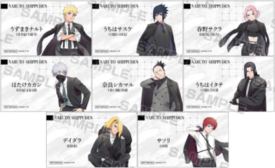 NARUTO-ナルト- 疾風伝 -Rebel Formal- 名刺風シート 全8種