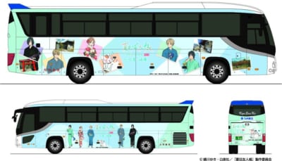 夏目友人帳in Kumamoto 2026 ラッピングバス