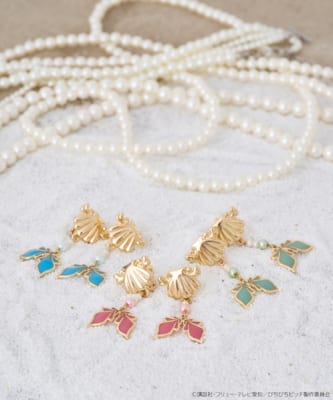 マーメイドプリンセス イヤリング 3色