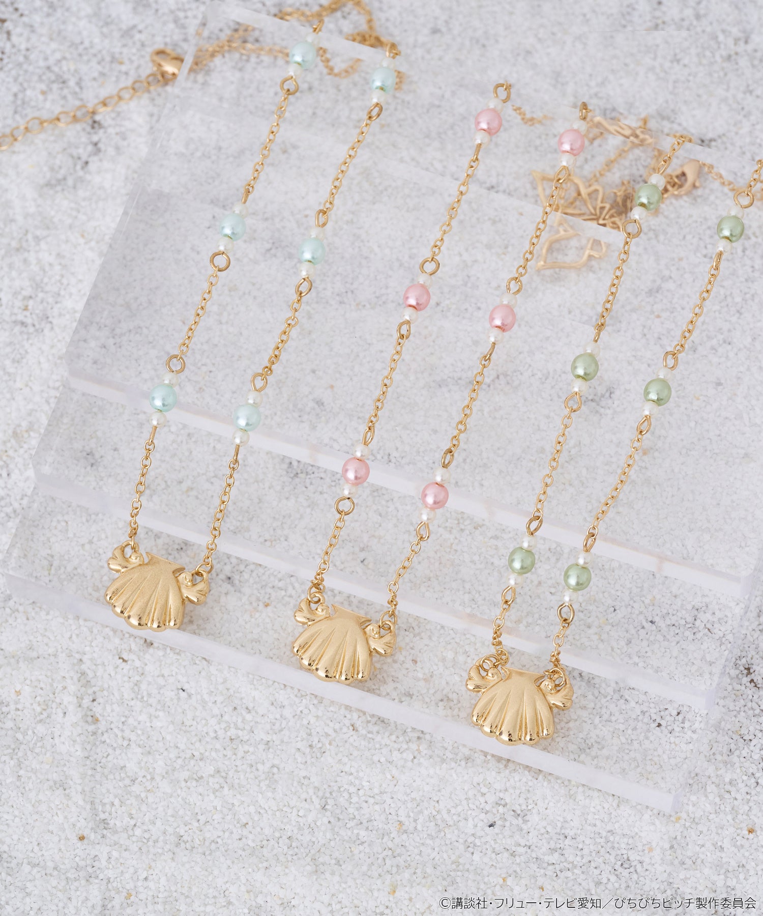 マーメイドプリンセス ネックレス 3色