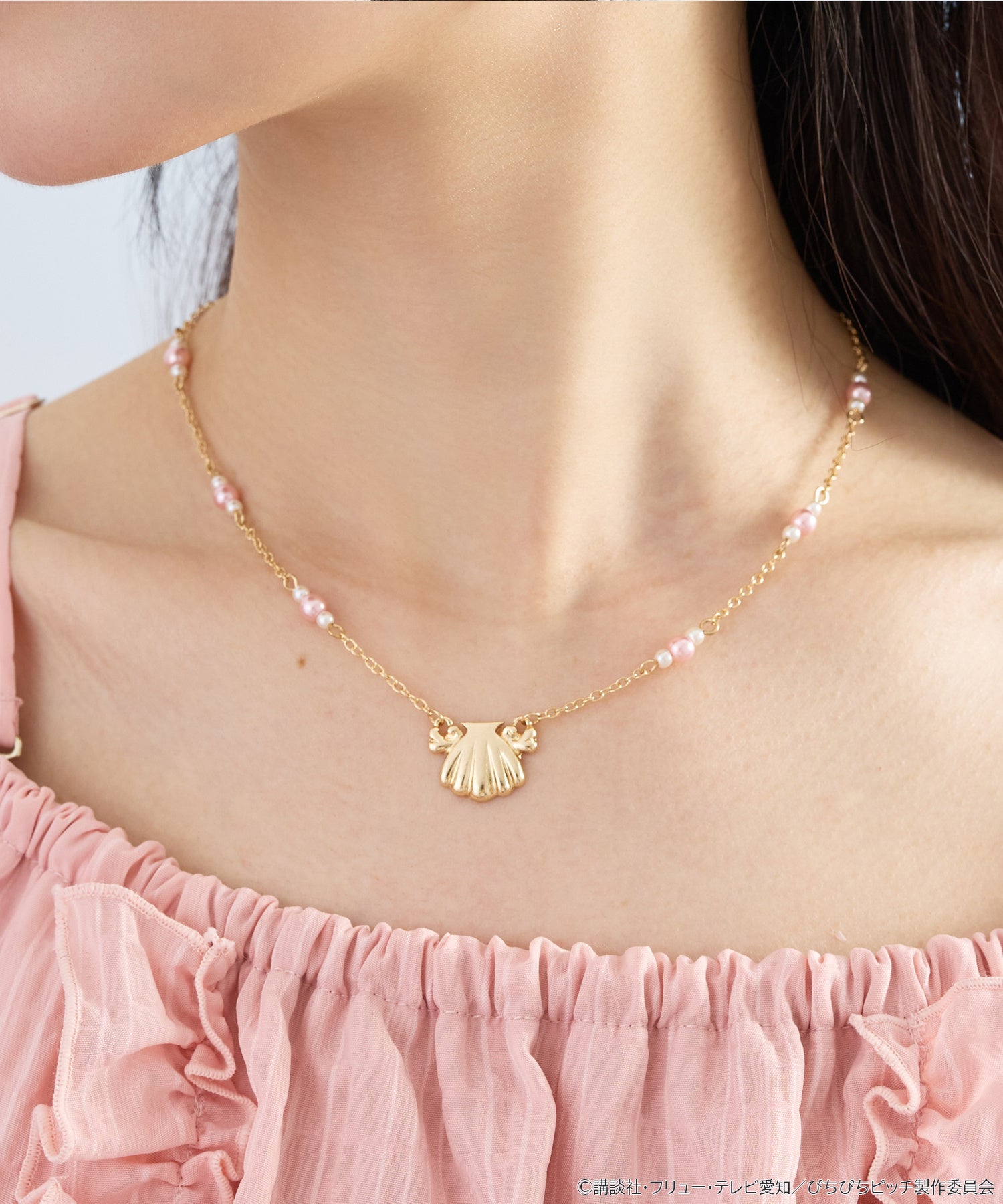 マーメイドプリンセス ネックレス 着用イメージ