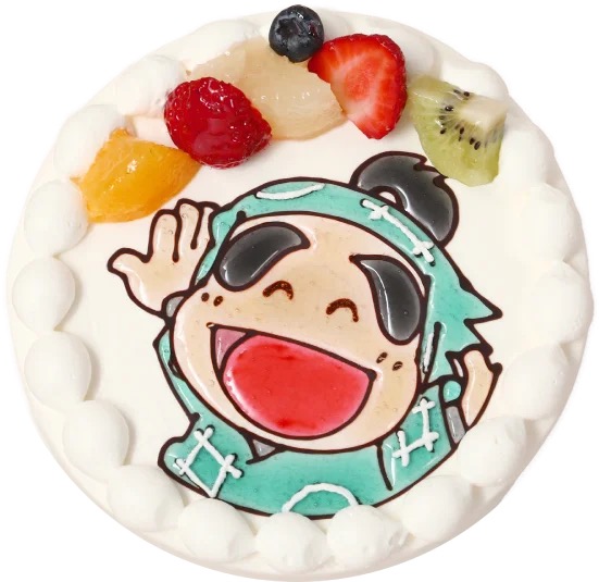 忍たま乱太郎 イラストケーキ