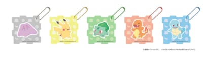 『ぽこ あ ポケモン』×ファミリーマートアクリルパズルキーホルダー第1弾 全5種