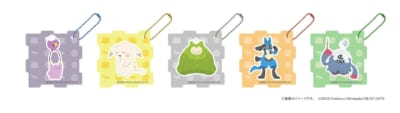 『ぽこ あ ポケモン』×ファミリーマート アクリルパズルキーホルダー第2弾 全5種