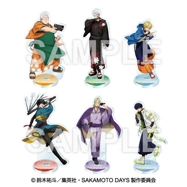 TVアニメ『SAKAMOTO DAYS』トレーディングアクリルスタンド BATTLE-和装-ver. 全6種