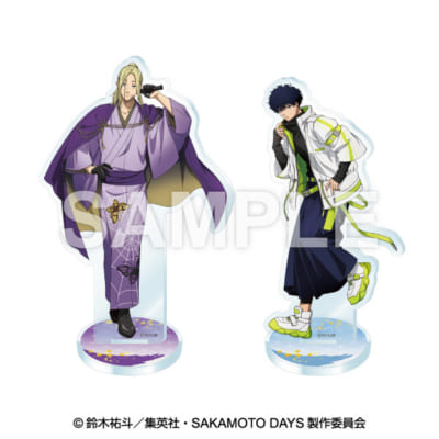 TVアニメ『SAKAMOTO DAYS』トレーディングアクリルスタンド BATTLE-和装-ver. SHISHIBA・SEBA NATSUKI