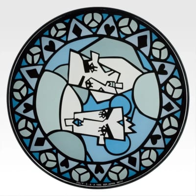 D賞 マカオとジョマ ガラスプレート