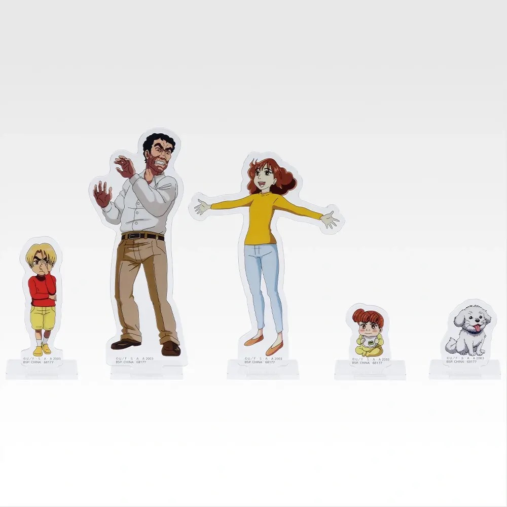 E賞 野原一家アクリルスタンド 全5種