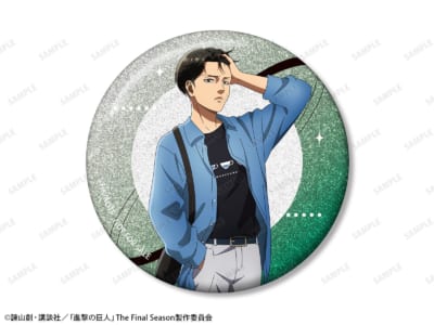 イベント限定特典 リヴァイ 75mm缶バッジ