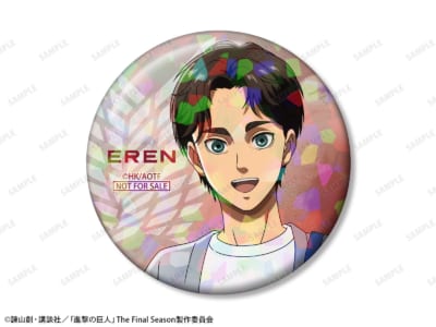 イベント限定特典 エレン 75mmホログラム缶バッジ