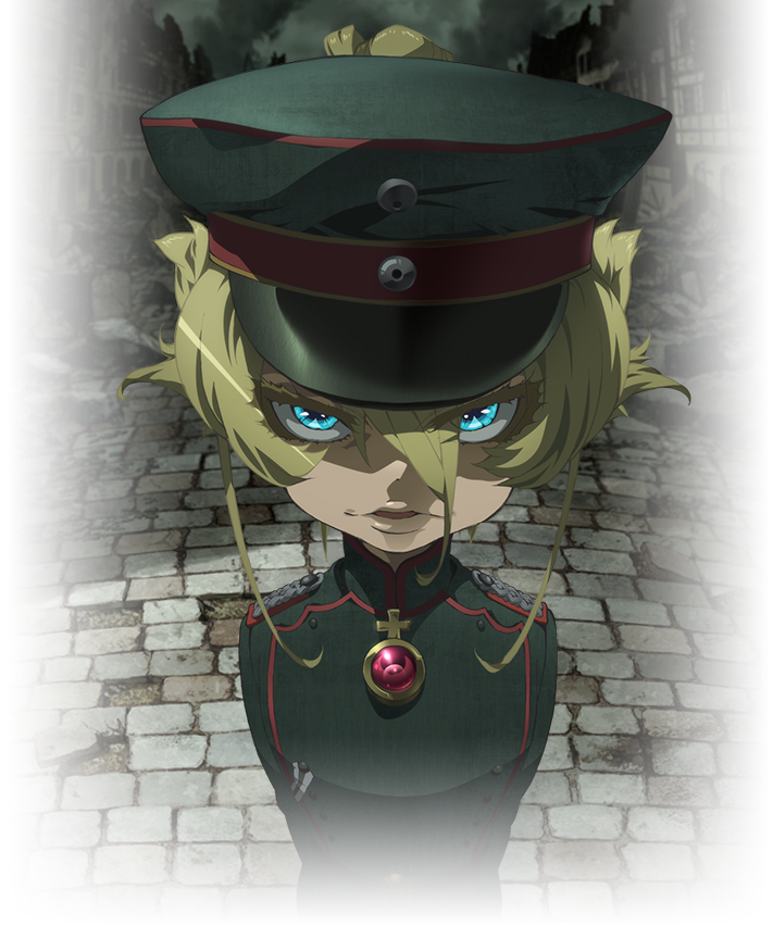 TVアニメ「幼女戦記（再放送）」キービジュアル