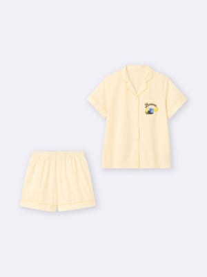 パペットスンスン×GU コットンパジャマ バナナ