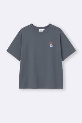 パペットスンスン×GU グラフィックTシャツ グレー