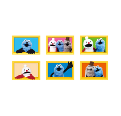 H賞 パペットスンスン ステッカーセット