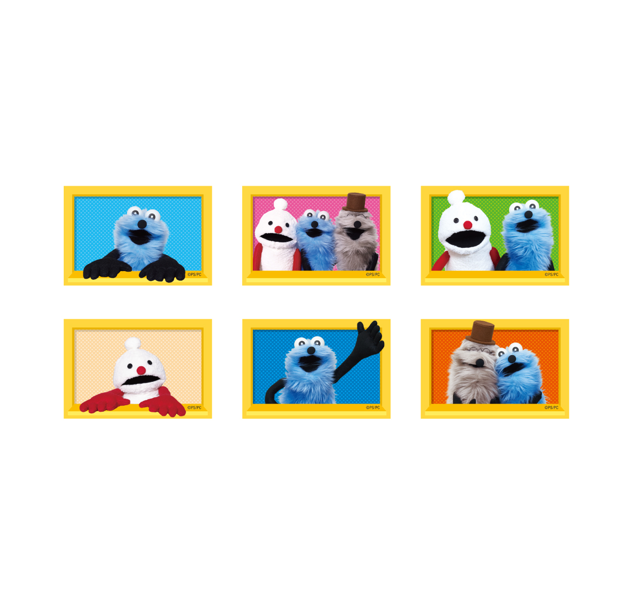 H賞 パペットスンスン ステッカーセット