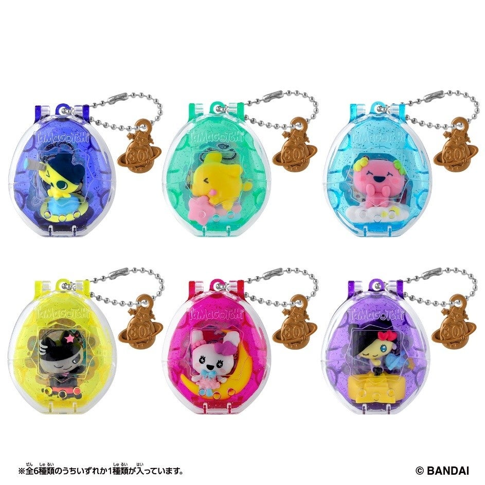 Tamagotchi Collectibles 30th Anniversary Vol.1 全6種