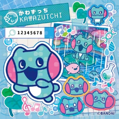 たまラボステッカー かわずっち