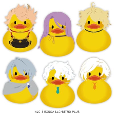 B賞 トウケンダックお風呂ソフビフィギュア 全6種