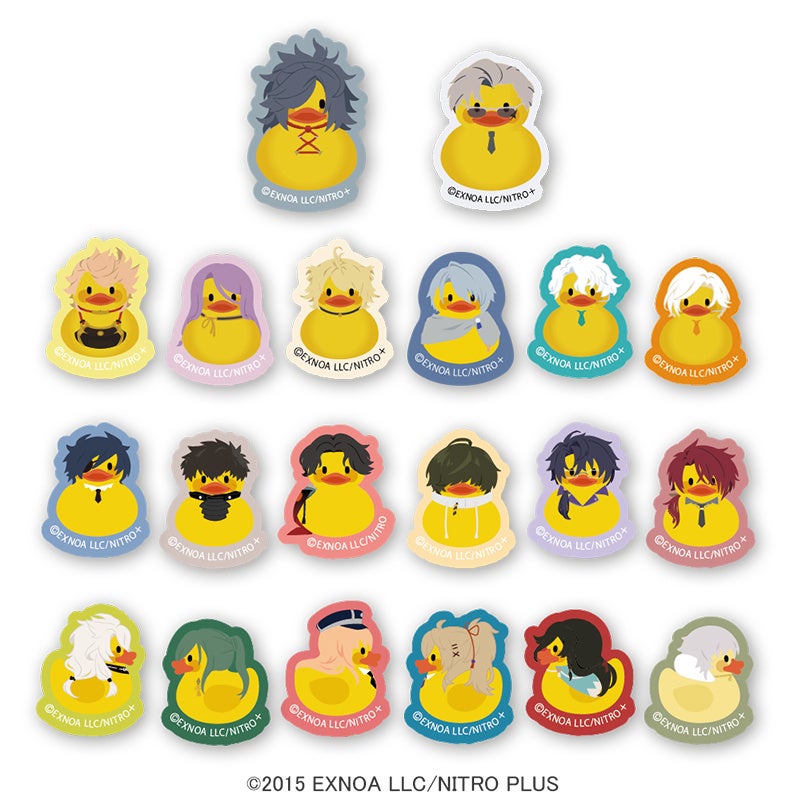 おまけ賞 トウケンダックフレークシール