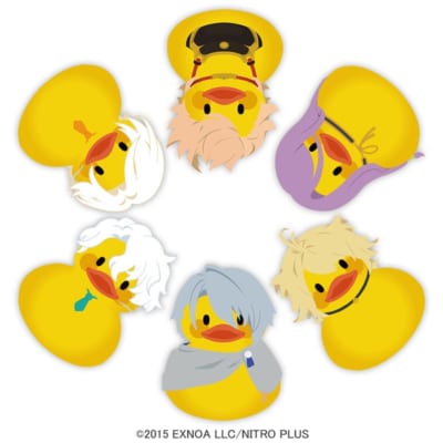 RP賞 トウケンダックお風呂ソフビフィギュアコンプリートセット