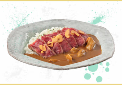 街を守るスタミナガーリックカレー