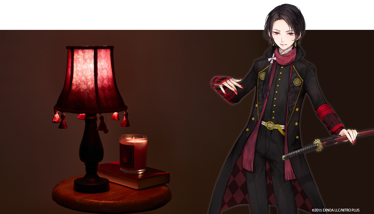 『刀剣乱舞ONLINE』×SuperGroupies 加州清光 モデル テーブルランプ