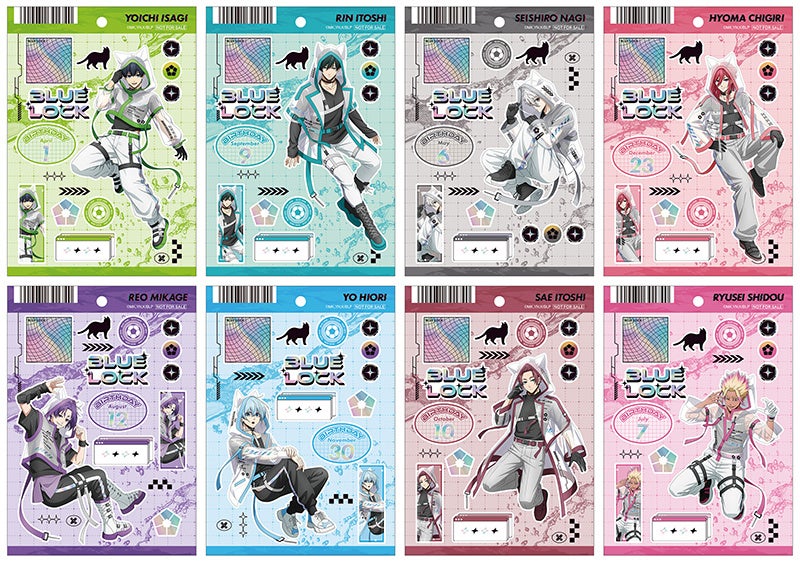 ブルーロック Cyber Cat 第1弾特典ブロマイド 全8種