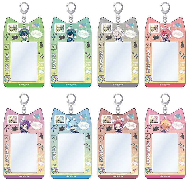 ブルーロック Cyber Cat 猫耳形カードホルダー 全8種