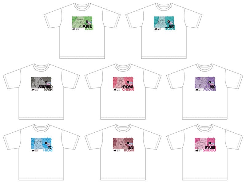 ブルーロック Cyber Cat Space A la mode T-shirt Collection 全8種