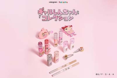 colorgram×クレヨンしんちゃん ギャルしんちゃんコレクション メインビジュアル
