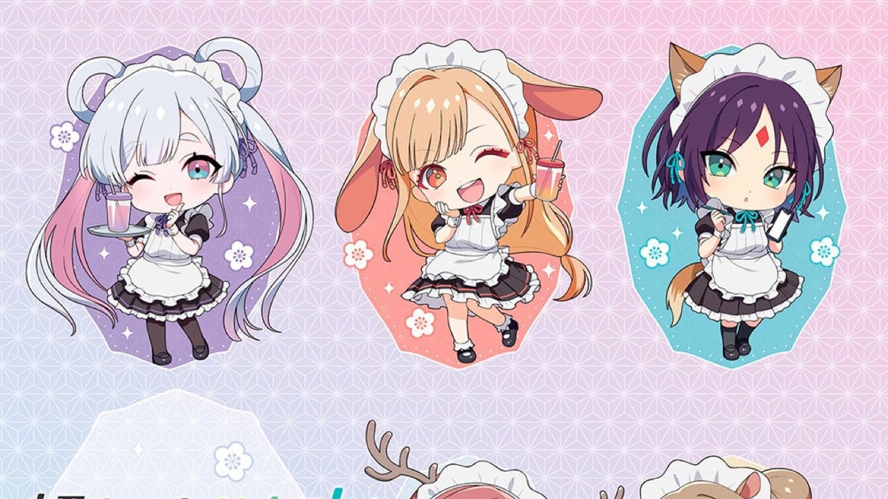 「超かぐや姫！×THEキャラ CAFE STAND」コラボカフェが東京ドームシティ店で開催！かぐや・ヤチヨ・彩葉たちのミニキャラグッズも登場