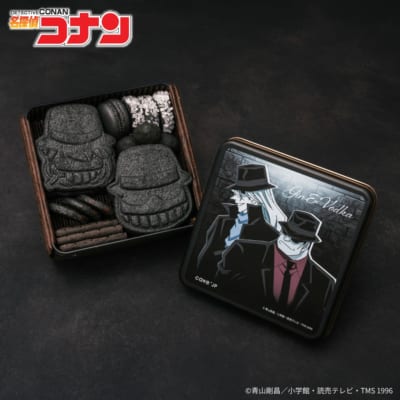「名探偵コナン」黒ずくめの組織クッキー缶 ジン＆ウォッカ 缶＋クッキー