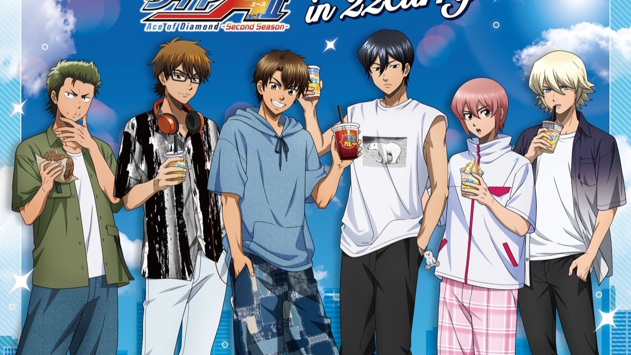 『ダイヤのA actII』×22カレー コラボが5月27日開催！私服姿の描き下ろしイラストグッズ＆オリジナルメニュー販売