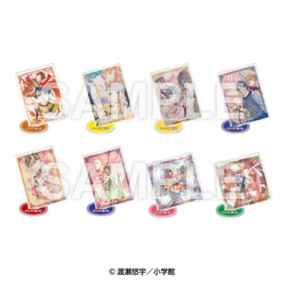 ふしぎ遊戯トレーディングアクリルスタンド全8種ラインナップ