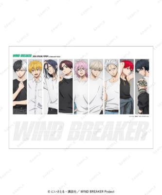『WIND BREAKER』B2会期ポスター A ver.