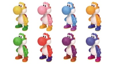 スーパーマリオ クムクムパズル ヨッシー 8色セット