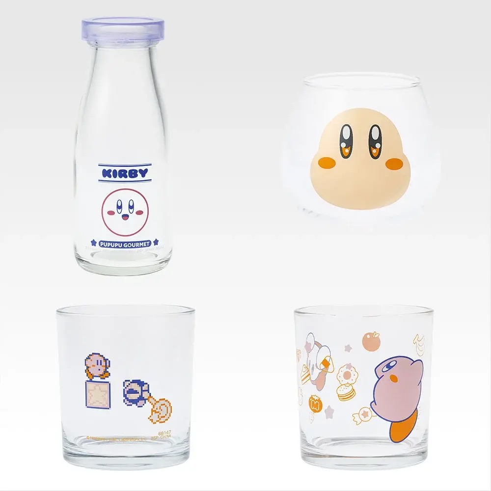 一番くじ 星のカービィ PUPUPU GOURMET E賞 あつめて☆グラスコレクション