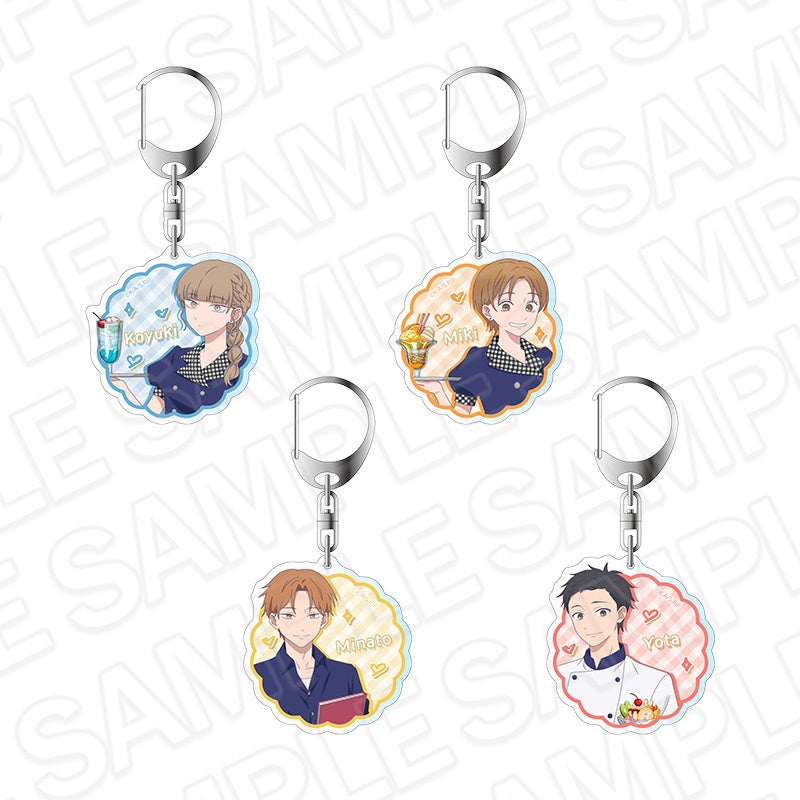 氷の城壁×THEキャラCAFE アクリルキーホルダー