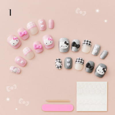 I ♡ Hello Kitty ネイルチップ
